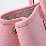 HERMES エルメス ガーデンパーティ TPM ローズサクラ シルバー金具 T刻印(2015年頃) レディース カントリー ハンドバッグ Bランク 中古 銀蔵