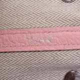 HERMES エルメス ガーデンパーティ TPM ローズサクラ シルバー金具 T刻印(2015年頃) レディース カントリー ハンドバッグ Bランク 中古 銀蔵