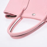 HERMES エルメス ガーデンパーティ TPM ローズサクラ シルバー金具 T刻印(2015年頃) レディース カントリー ハンドバッグ Bランク 中古 銀蔵