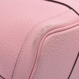 HERMES エルメス ガーデンパーティ TPM ローズサクラ シルバー金具 T刻印(2015年頃) レディース カントリー ハンドバッグ Bランク 中古 銀蔵