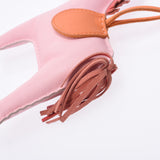 Hermes Hermes Rodeo GM Horse Motif Pink Unisex Annu Miro Charm AB Rank Used Silgrin