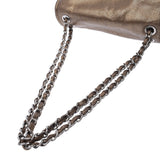 CHANEL シャネル チェーンショルダーバッグ ブロンズ シルバー金具 レディース ソフトキャビアスキン Aランク 中古 銀蔵