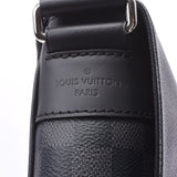 LOUIS VUITTON路易威登的Damier节适合区PM NM黑N41028男子的Damier节合帆布单肩包新同样采用银三