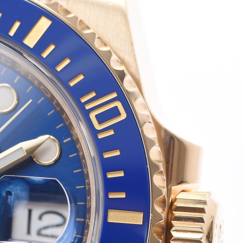 [Cash special price] ROLEX Rolex Submarina Date 116618LB Men's YG Watch Automatic Wound Blue Date A-Rank Used Sinkjo