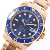 [Cash special price] ROLEX Rolex Submarina Date 116618LB Men's YG Watch Automatic Wound Blue Date A-Rank Used Sinkjo