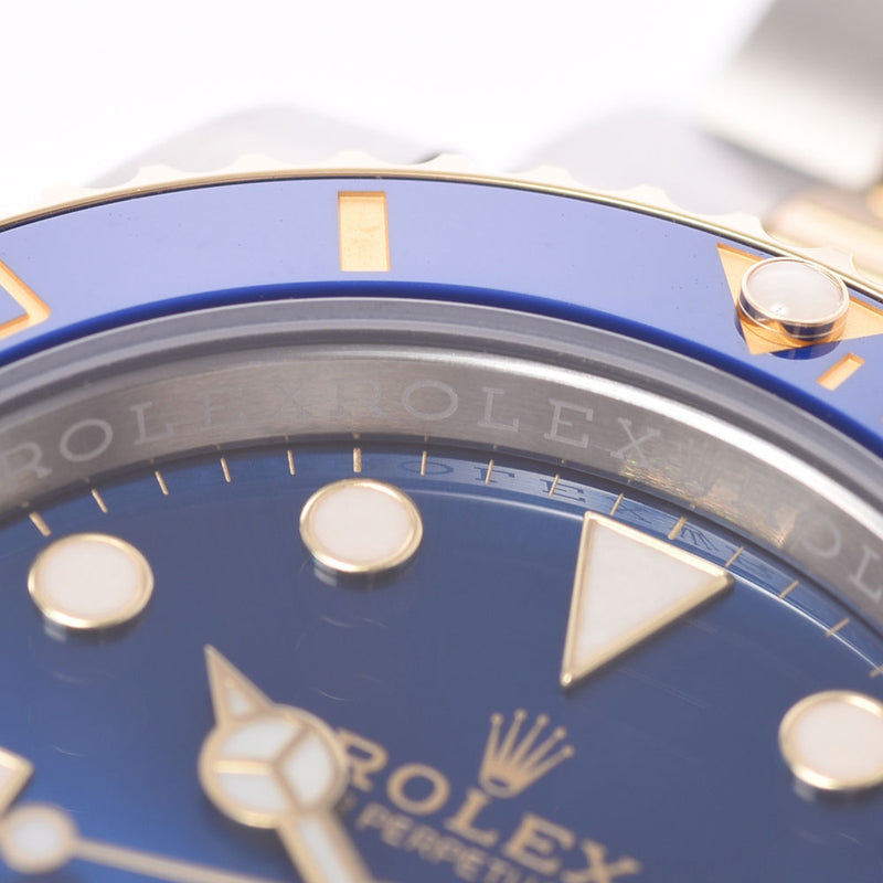 【现金特价】 ROLEX 劳力士潜艇 116613LB 男士 SS/YG 手表自动蓝色表盘 A 级二手银藏