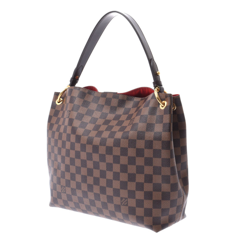 Louis Vuitton grace full mm14137 Brown Womens Damier canvas one
