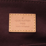 LOUIS VUITTTON路易威登单克泰伦MM2 WAY袋棕色M448814女士单克帆布手提包B级二手银藏