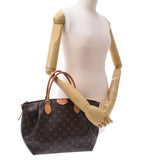 Louis Vuitton Monogram Tulle mm2way Bag Brown m48814 Womens Monogram canvas handbag B