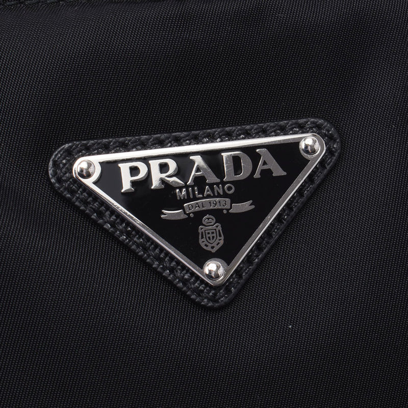 Prada Prada Tote Bag Black 2vg042 men's Nylon / Leather Handbag B