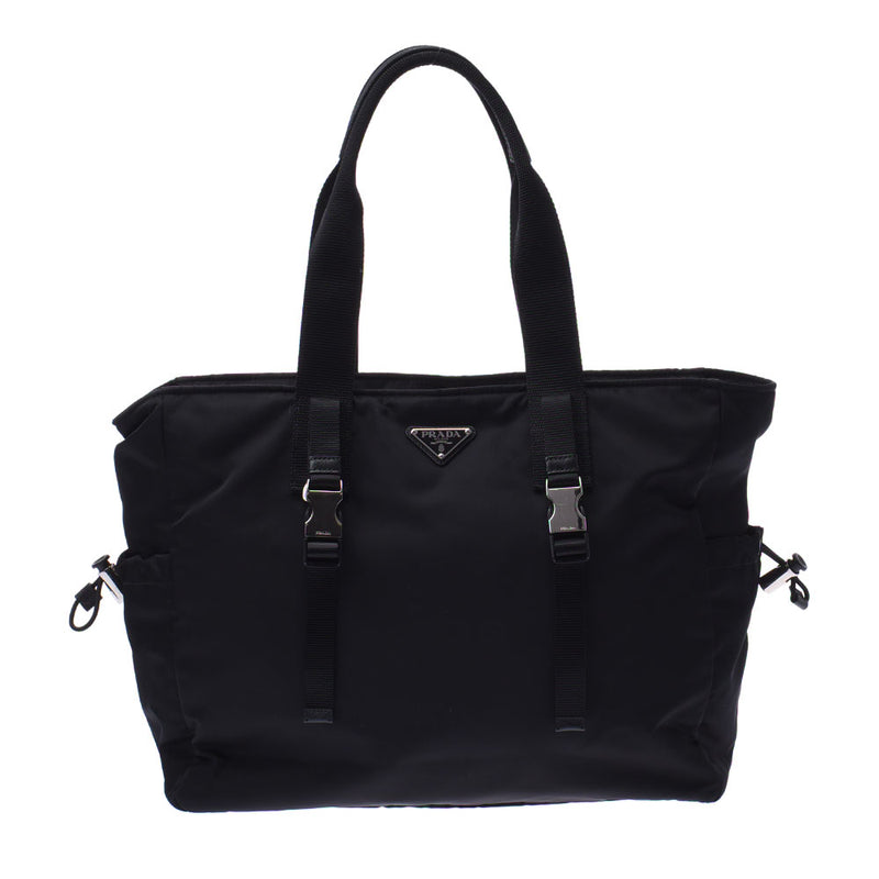 プラダトートバッグ 黒 メンズ ハンドバッグ 2VG042 PRADA 中古 – 銀蔵