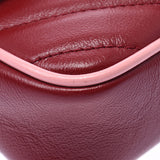 GUCCI古奇GG玛特超级迷你袋波尔多/粉色黄金配件574969女士皮革挎包新同二手银藏