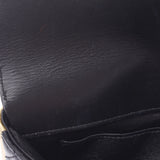 CHANEL シャネル マトラッセ チェーンショルダー 二重蓋 黒/ゴールド ゴールド金具 レディース ラムスキン ショルダーバッグ Bランク 中古 銀蔵