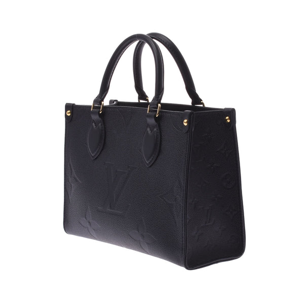 Louis Vuitton Monogram amplify lon on the go pm2way Noir m45653 Womens Leather Handbag a