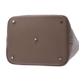 HERMES エルメス ピコタンロック GM エトゥープ Z刻印(2021年頃) レディース トリヨンクレマンス ハンドバッグ 新品 銀蔵