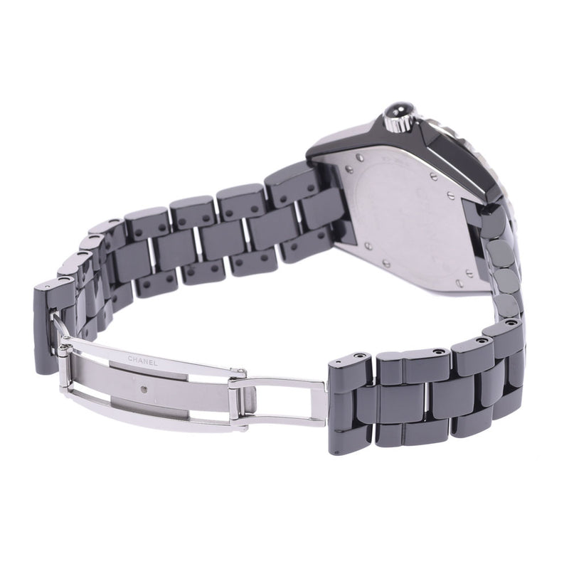 CHANEL Chanel, J12 38mm H0685 Menzkuro ceramic /SS wrist/black, black and white, A-rank, used silver storehouse