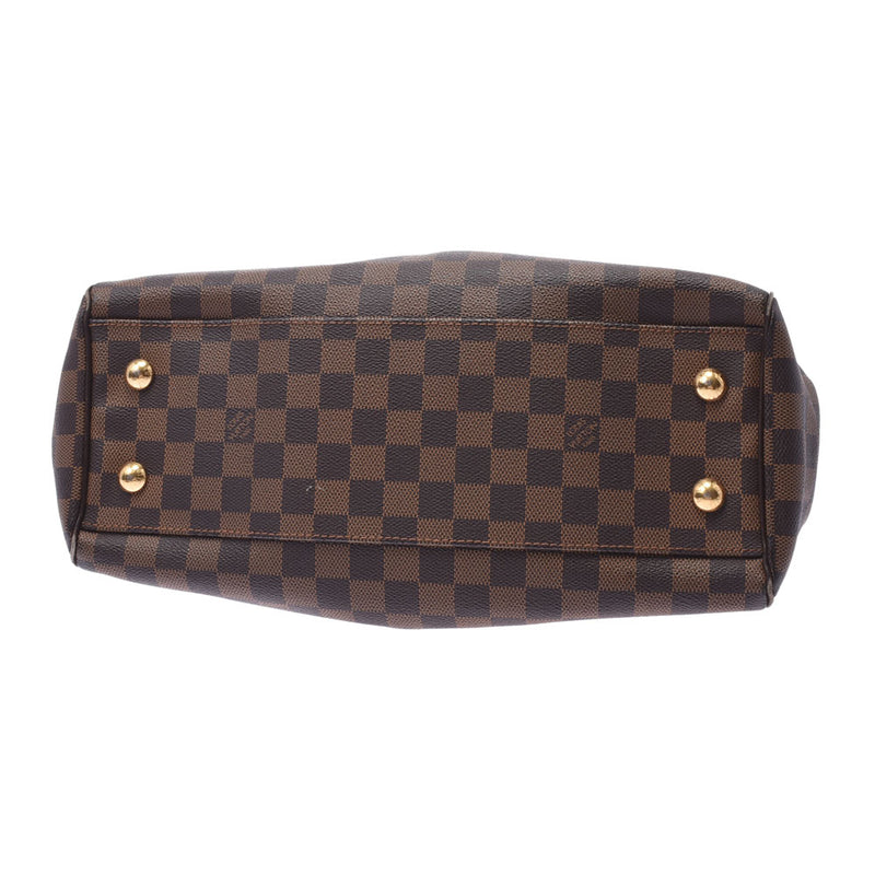 Louis Vuitton Louis Vuitton Damier Trevi PM 2WAY Bag Brown N51997 Women's Dumie Campbus Handbag B Rank Used Silgrin