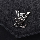 LOUIS VUITTON ルイヴィトン ポシェット ロックミー チェーン 2WAY 黒 シルバー金具 M63471 レディース レザー ショルダーバッグ 新同 中古 銀蔵