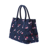 Miumu muumu Matisse 2WAY multi indigo / flower Womens denim handbags