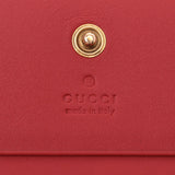 Gucci w / Gree Wallet / Black / red / silver / Canvas