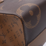 LOUIS VUITTON ルイヴィトン モノグラム リバース オンザゴーMM 2WAY ブラウン M45321 ユニセックス ジャイアントモノグラムキャンバス トートバッグ Aランク 中古 銀蔵