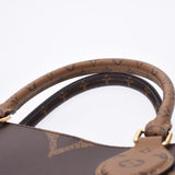 Louis Vuitton Monogram rebirth on the go mm2way brown m45321 Unisex giant Monogram canvas tote