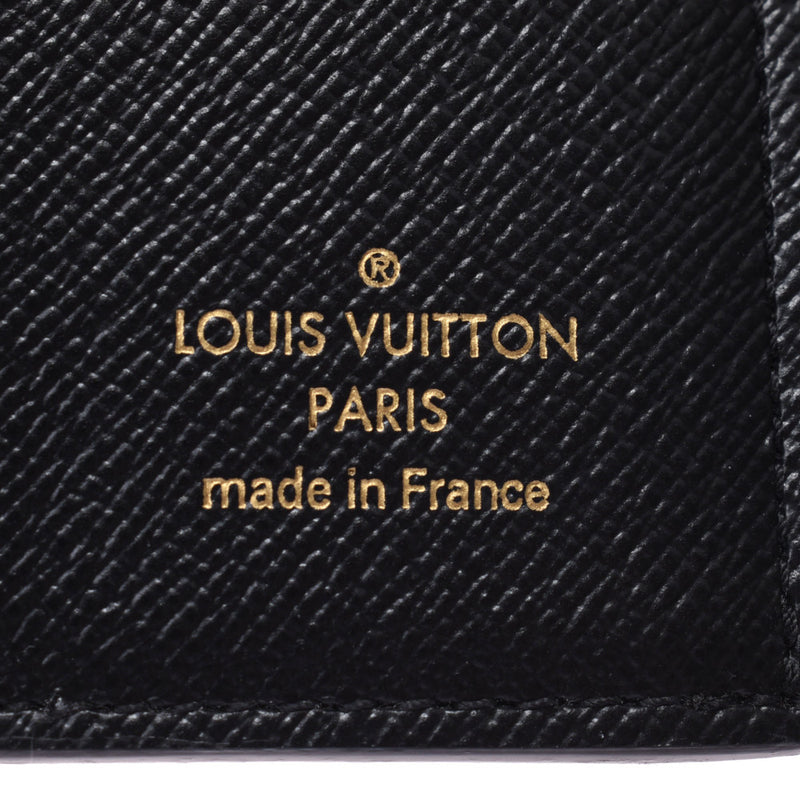 Louis Vuitton Monogram reverse Poe feuille Zoe brown m80725 Unisex Monogram canvas tripod Wallet