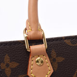 LOUIS VUITTON ルイヴィトン モノグラム プティット サックプラ 2WAYバッグ ブラウン M69442 レディース モノグラムキャンバス ハンドバッグ Aランク 中古 銀蔵