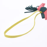 HERMES エルメス ロデオ PM　馬モチーフ ローズアザレ/ライム/マラカイト A刻印(2017年頃) ユニセックス アニョーミロ チャーム Aランク 中古 銀蔵