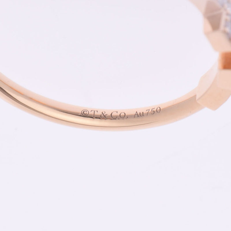 TIFFANY&Co. Tiffany T Wire 15.5 Ladies K18YG/Diamond Ring Ring: Unused Ginzo