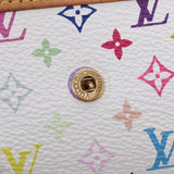 Louis Vuitton Louis Vuitton Multi-Color Porto Monopla Bron M92657 Ladies Monogram Multicolor Coin Case B Rank Used Silgrin