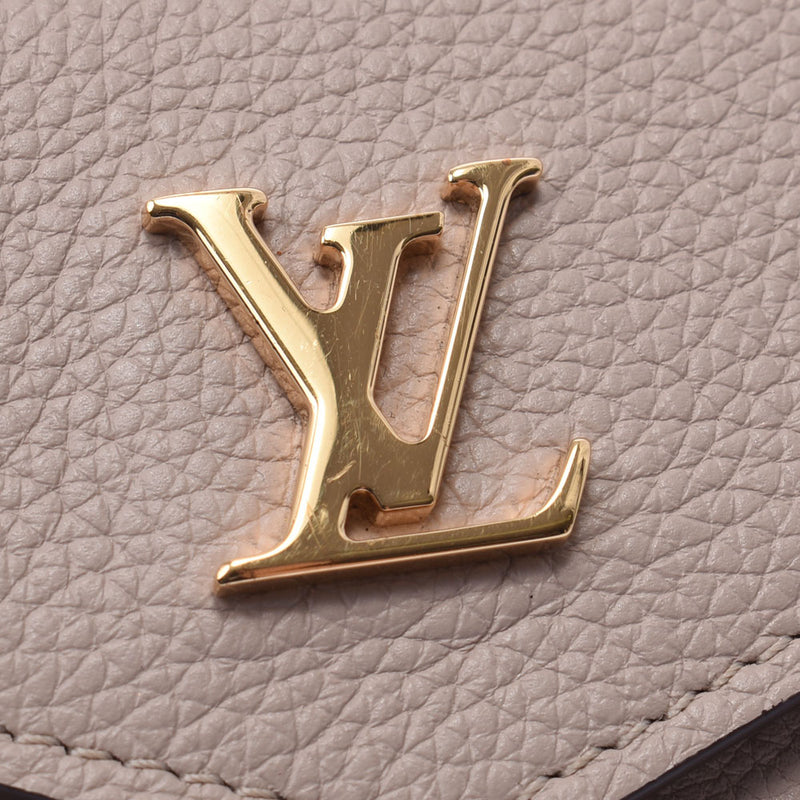 ルイヴィトンポルトフォイユ ロックミニ グレージュ レディース 三つ折り財布 M69340 LOUIS VUITTON 中古 – 銀蔵オンライン