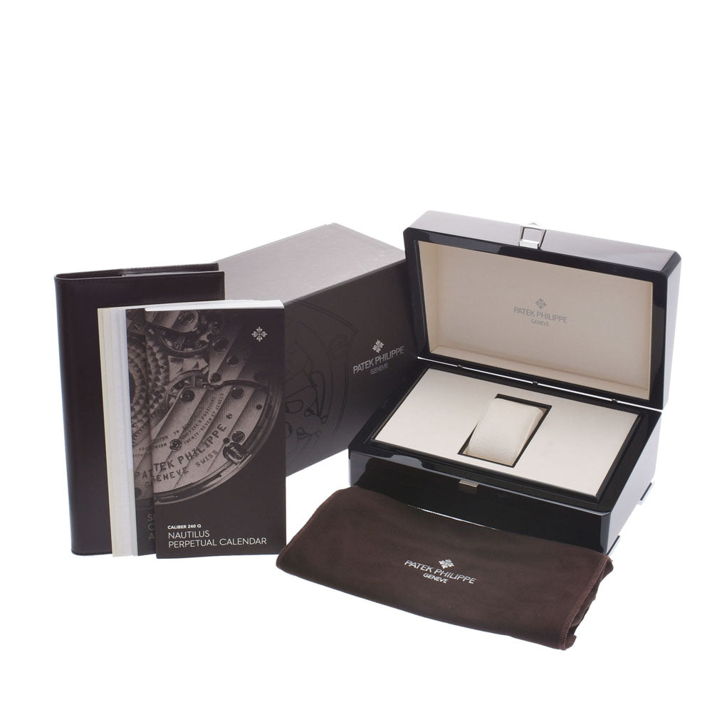 【2021年7月未使用】PATEK PHILIPPE パテックフィリップ ノーチラス パーペチュアルカレンダー 5740/1G-001 WG 時計 自動巻き ブルー文字盤 未使用 