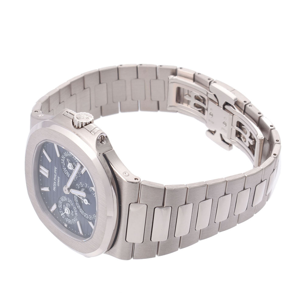【2021年7月未使用】PATEK PHILIPPE パテックフィリップ ノーチラス パーペチュアルカレンダー 5740/1G-001 WG 時計 自動巻き ブルー文字盤 未使用 