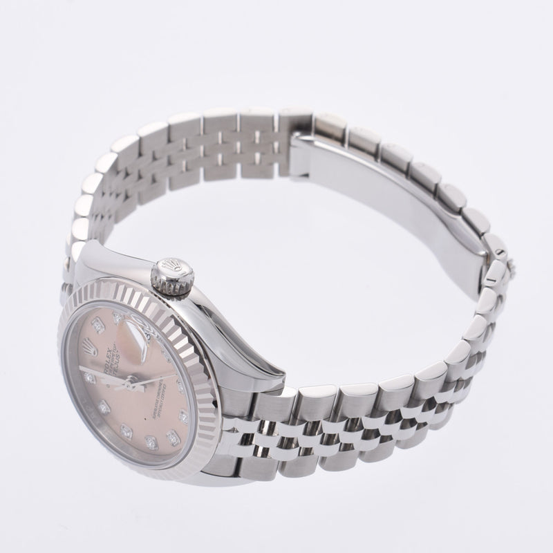 Lax Rolex date just 10p diamond 279174g Ladies SS / WG Automatic Watch