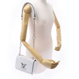 LOUIS VUITTON Louis Vuitton Ephittā by the PM chain shoulder bag Bron Silver Gold M55412 Ladies Epireza purderers, B-rank used silver storey