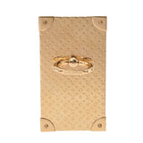 LOUIS VUITTON Louviton Monogram Von, Gold M63145, Unisex, Mobile and Smile Accessories, B Rank, Class Used Gone Rank.