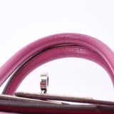 Hermes Birkin bag 35 Fuchsia Pink Silver Hardware