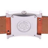 Hermes h watch bezel diamond hh3.530 Mens SS / Alligator watch automatic