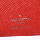 LOUIS VUITTON ルイヴィトン エピ Supremeコラボ コンパクトウォレット 赤/白 M67755 メンズ エピレザー チェーンウォレット Aランク 中古 銀蔵