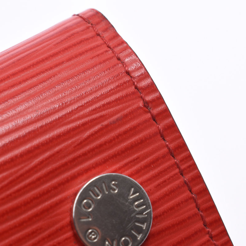 Louis Vuitton Supreme Collaboration Compact Wallet 14127 Red