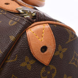 LOUIS VUITTON Louis Vuitton Monogram Speedy 35 Brown M41524 Unisex Monogram Canvas Handbag B Rank Used Ginzo