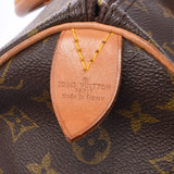 LOUIS VUITTON Louis Vuitton Monogram Speedy 35 Brown M41524 Unisex Monogram Canvas Handbag B Rank Used Ginzo
