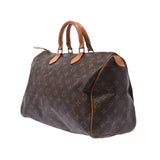 LOUIS VUITTON Louis Vuitton Monogram Speedy 35 Brown M41524 Unisex Monogram Canvas Handbag B Rank Used Ginzo