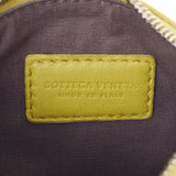 BOTTEGAVENETA ボッテガヴェネタ イントレチャート キーリング付き小銭入れ 黄緑系 B03155952F ユニセックス レザー コインケース ABランク 中古 銀蔵