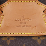 LOUIS VUITTON ルイヴィトン モノグラム モンスリ ブラウン M51136 ユニセックス モノグラムキャンバス リュック・デイパック ABランク 中古 銀蔵