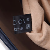 GUCCI グッチ GGマーモント スモールショルダー 白/ネイビー ゴールド金具 443497 レディース レザー ショルダーバッグ Aランク 中古 銀蔵
