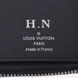 Louis Vuitton Louis Viton Graphit Zippy Wallet Vertical Black / Gray N63095 Men's Dumier Graphit Canvas Long Wallet AB Rank Used Silgrin