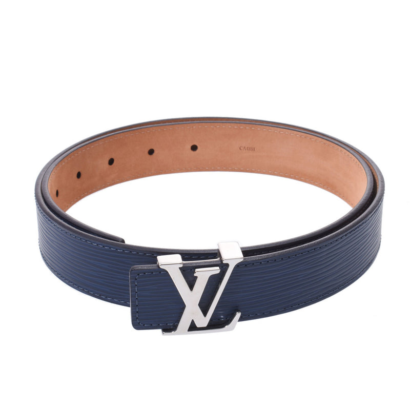 Louis Vuitton EPI Suntory 8V Navy gold hardware m9726 men's EPI leather belt