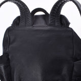 Louis Vuitton Monogram shadow Backpack Black m43680 men's Monogram shadow Leather Backpack